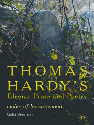 cover image of Thomas Hardy's Elegiac Prose and Poetry